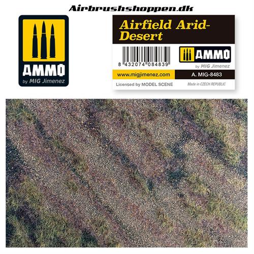 AMIG 8483 Airfield Arid Desert scenic mat